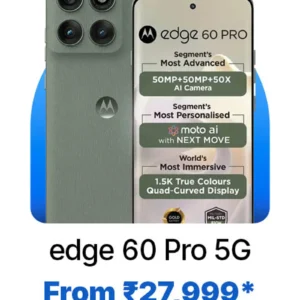 MOTOROLA Edge 60 Pro (Pantone Walnut, 256 GB) (8 GB RAM)