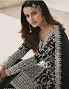 Styloxia Semi Stitched Net/Lace Kurta & Palazzo Material Embroidered, Embellished